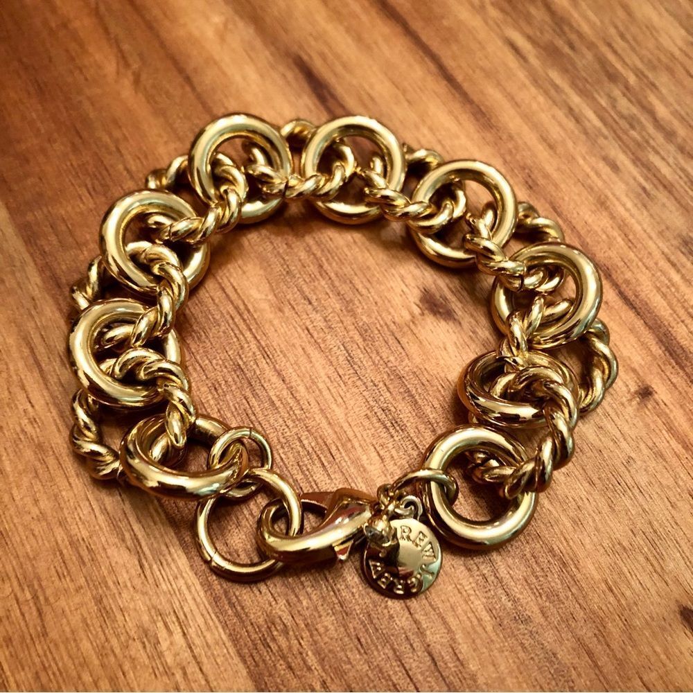J.Crew | Twisted Link Bracelet | 7.5” Length